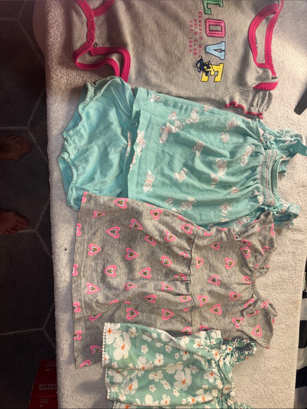 Girls' mixed tops & dress- Soft Cotton